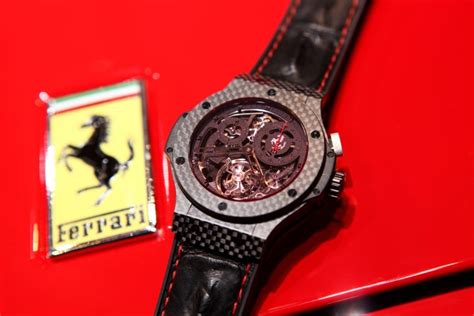 hublot ferrari aufziehen|Hublot racing dial.